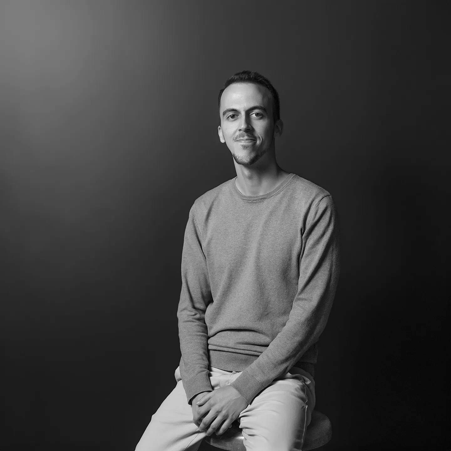 Portrait of Lecturer Pedro Mena Vega, taken Fall 2025.