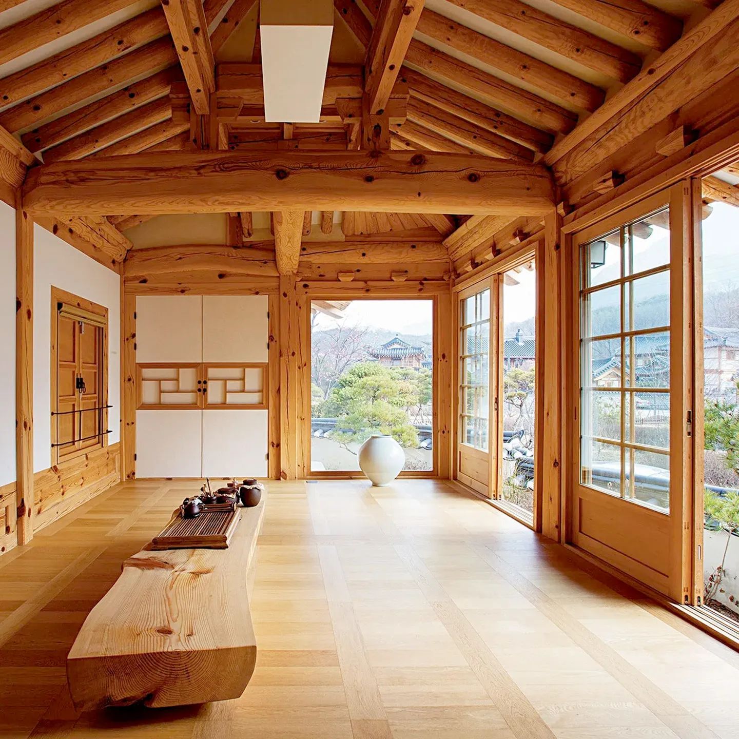 Photo of a Korean living room.