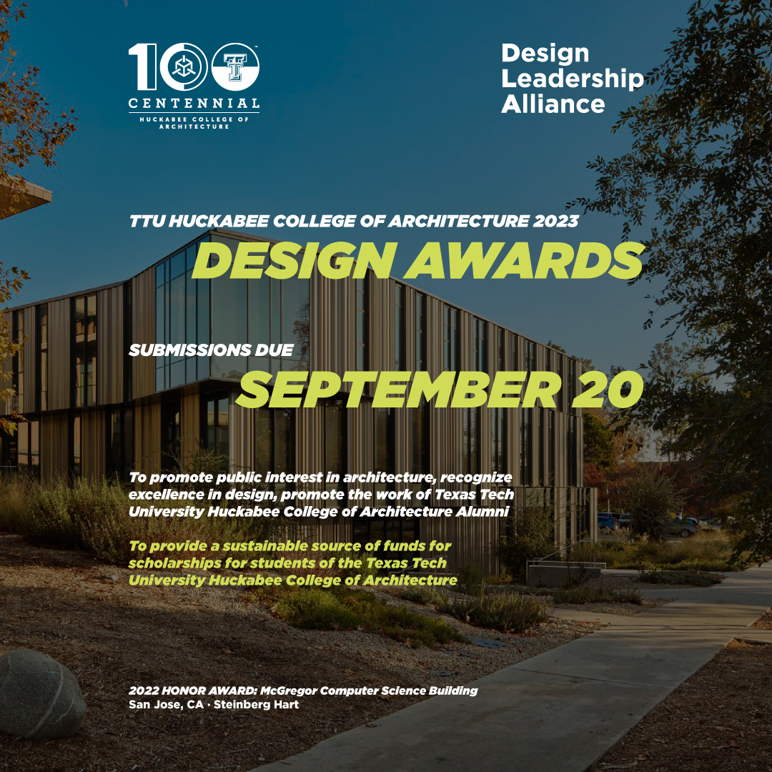 Alumni Design Awards Call for Submissions