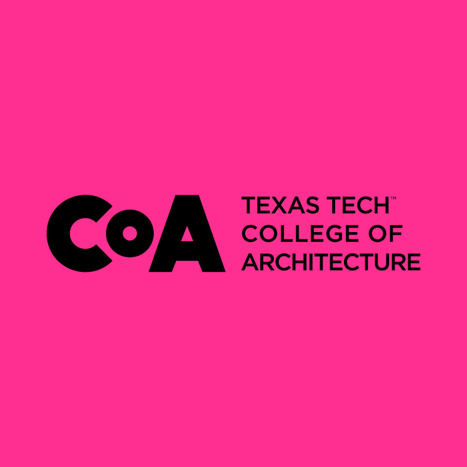 College of Architecture Pink Title Card