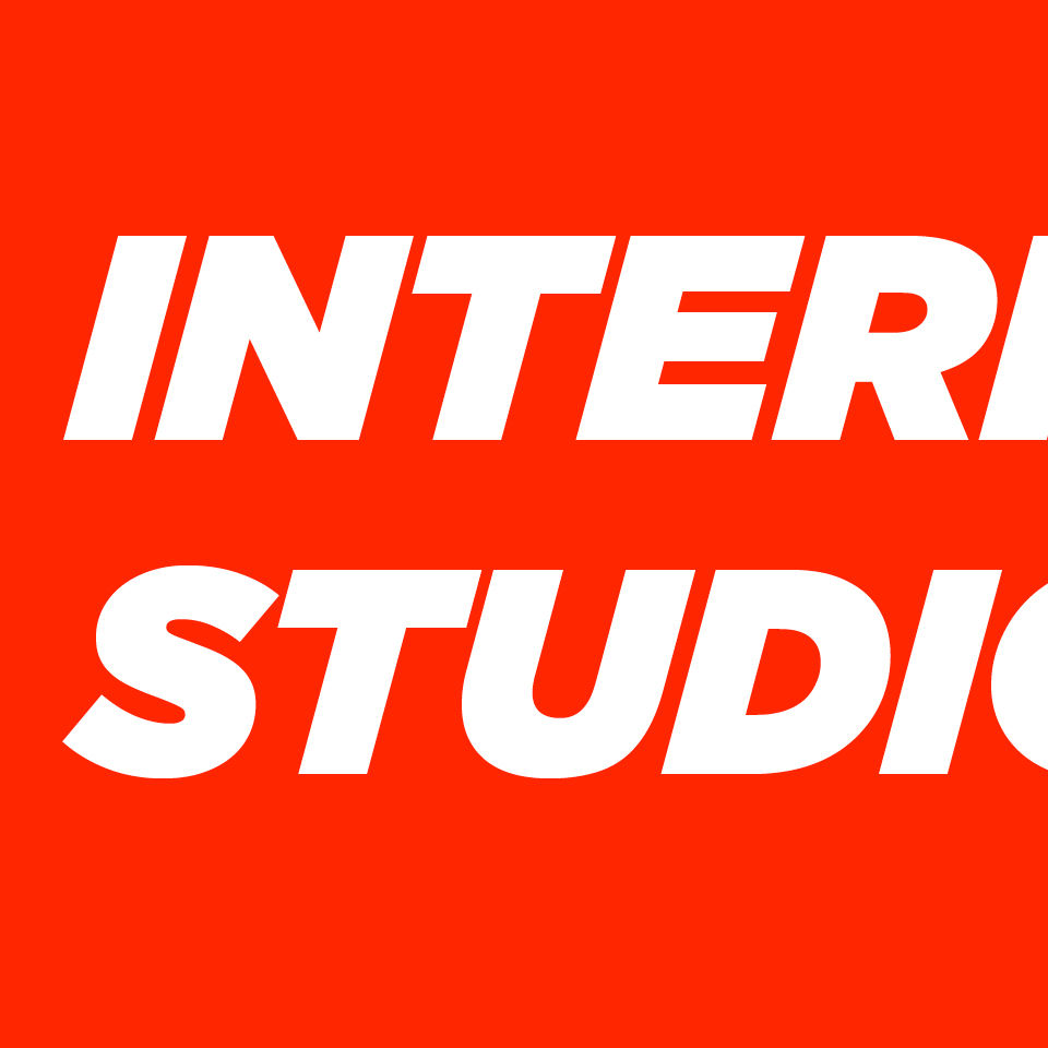 International Studios Bright Red Title Card