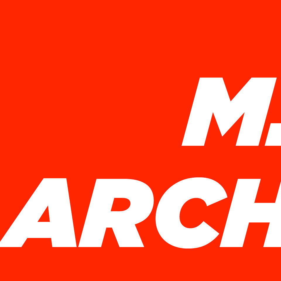 Masters of Architecture Red Title Card