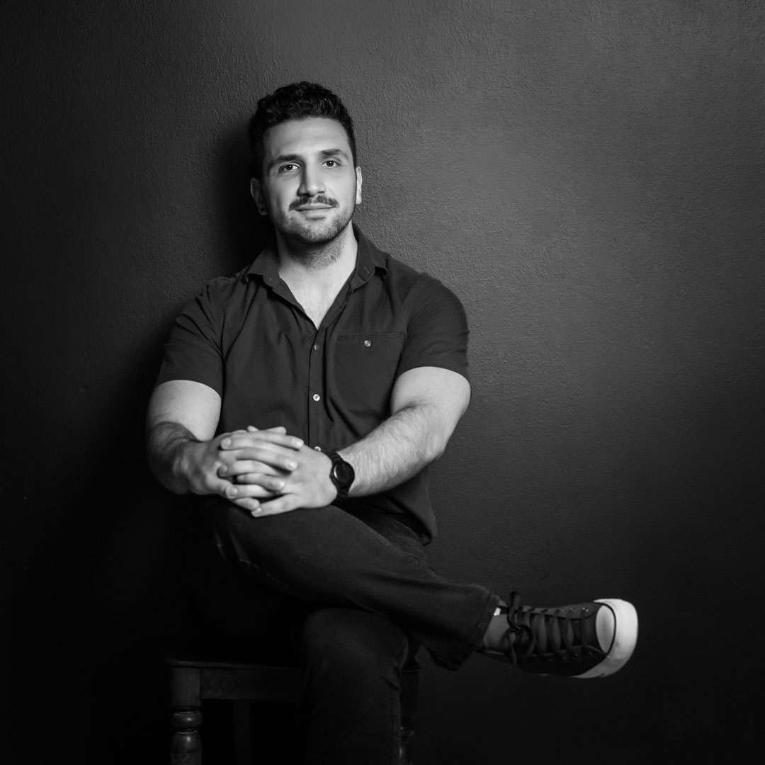 Assistant Professor Ali Ghazvinian, taken Fall 2023.