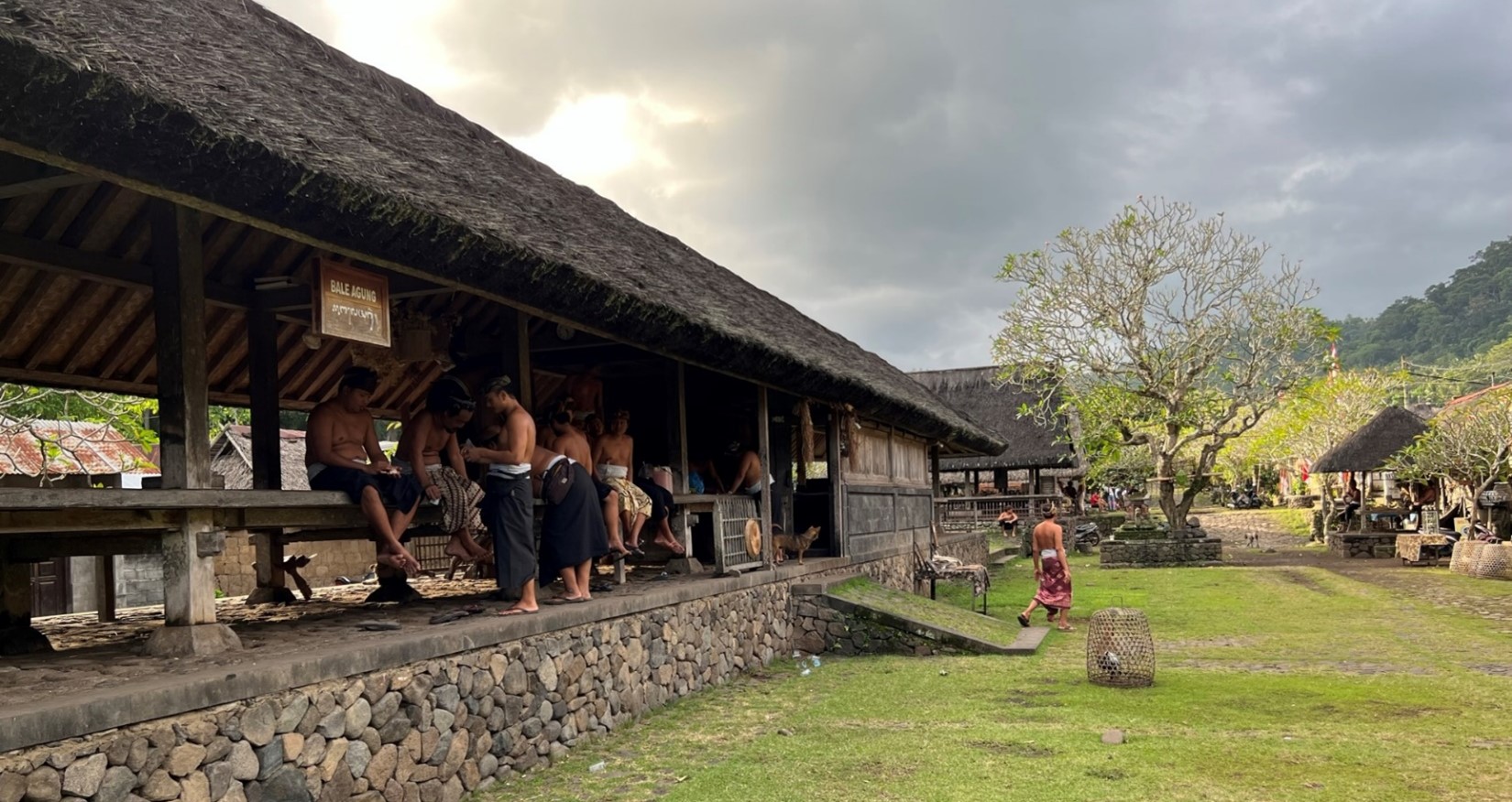 View of the Tenganan village