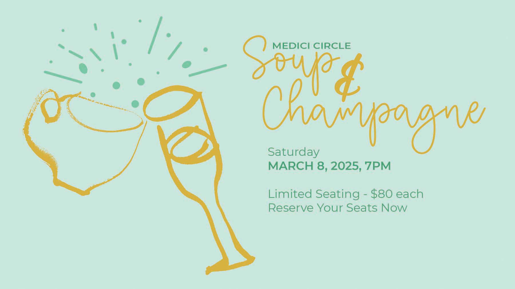 Soup & Champagne Supper