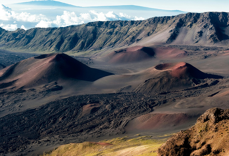 volcanic mountains