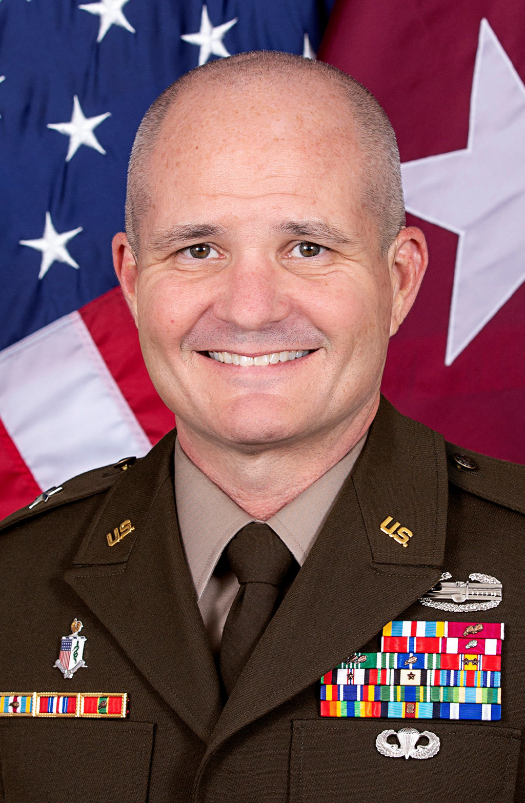 portrait of texas tech alumn Brigadier General Clinton K. Murray