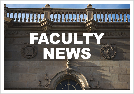 Faculty News