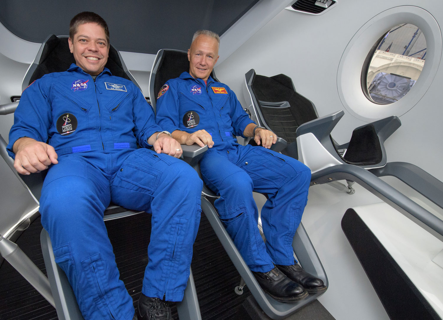 SpaceX crew Bob Behnken and Doug Hurley