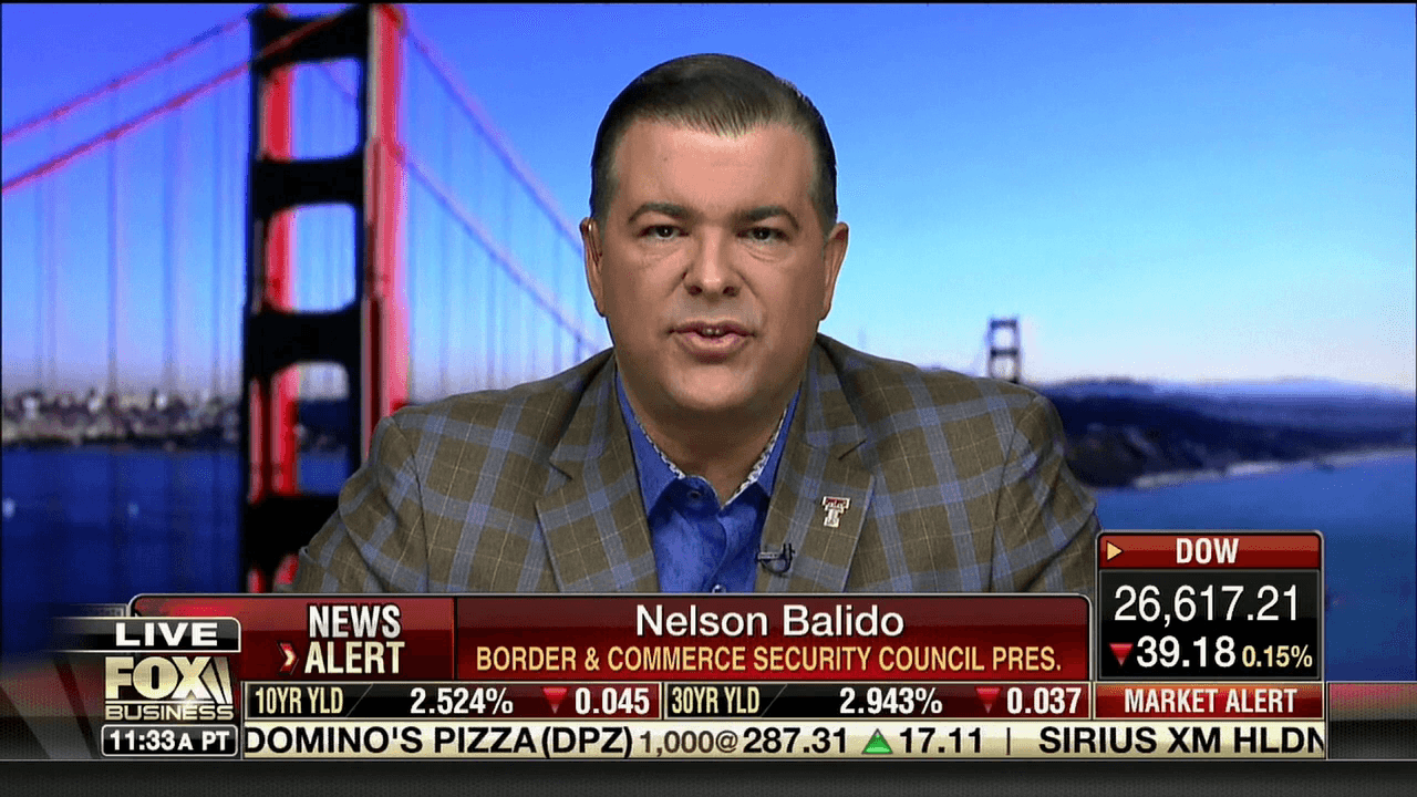 Nelson Balido on the FOX Business Network