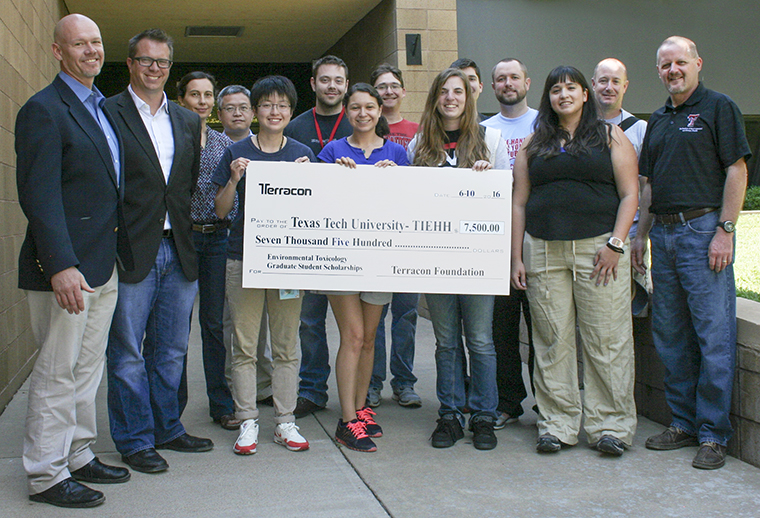 Terracon check presentation to ENTX