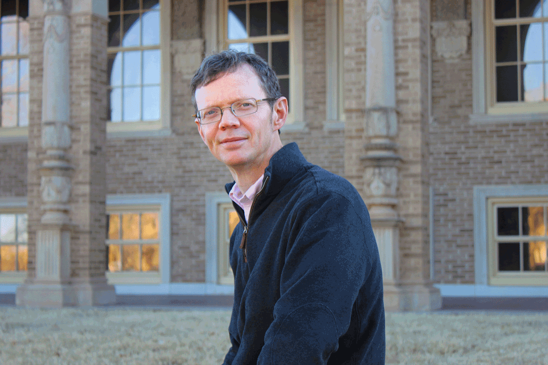 Randy McBee, History Professor, TTU, Arts & Sciences, Associate Dean, photo by Toni Salama