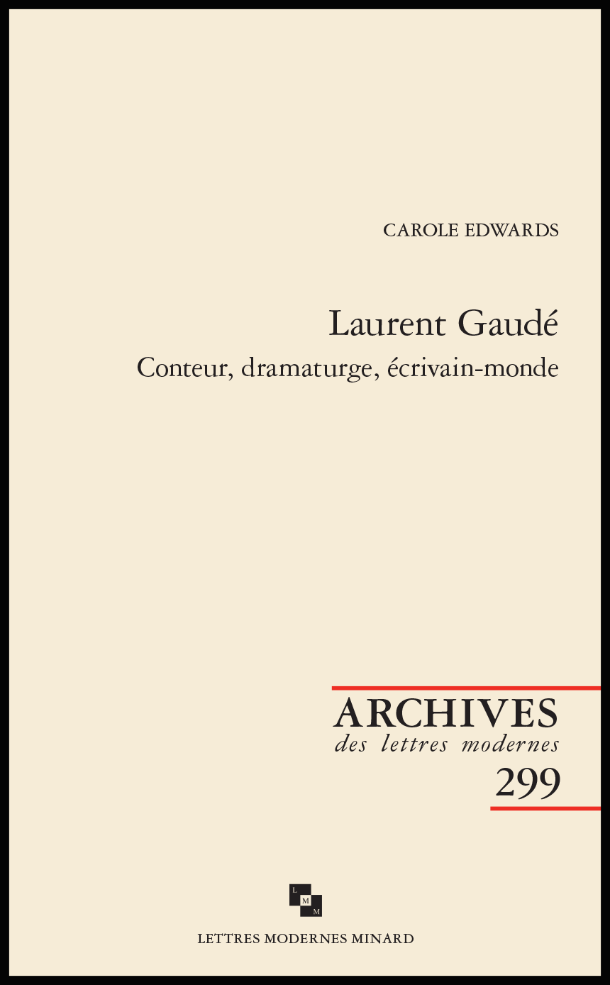 book cover for "Laurent Gaude..."