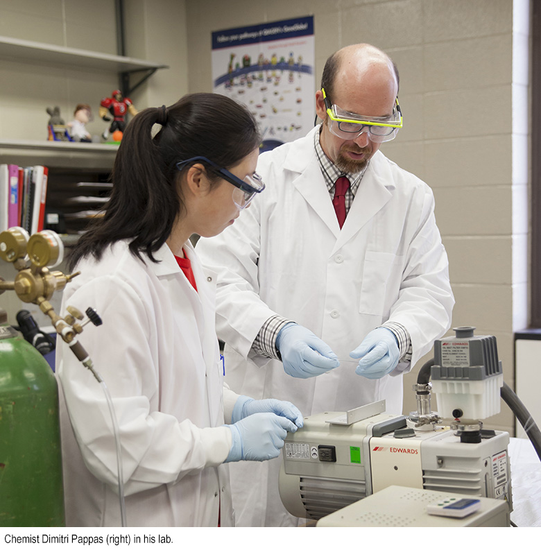 TTU chemist Dimitri Pappas