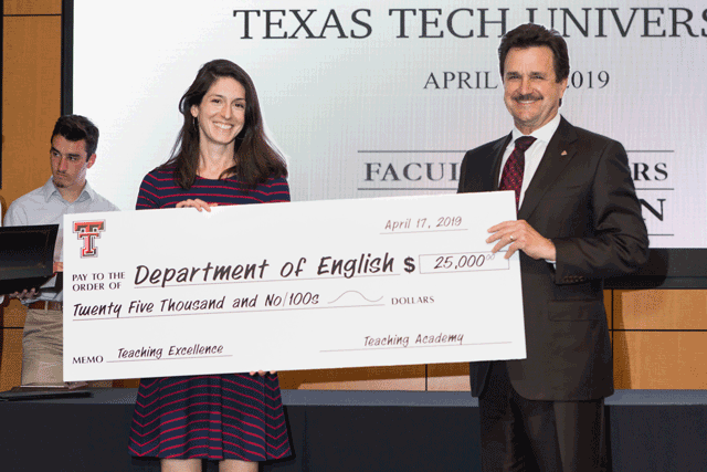 English Department wins award 2019
