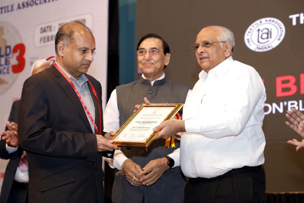 Dr. Ram receiving Honorary Membership