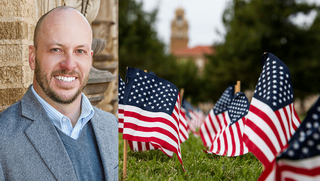 TTU history professor and chair Sean Cunningham