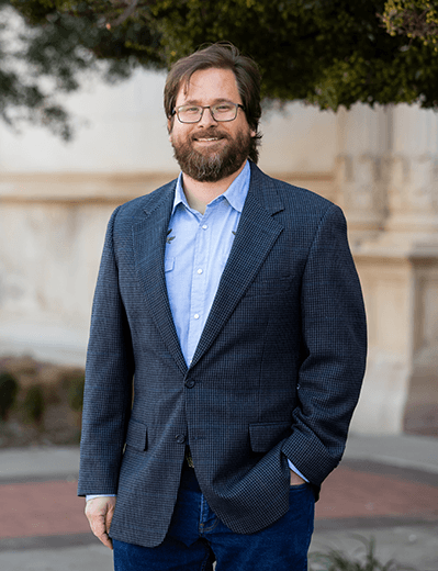 TTU professor Tyler Davis