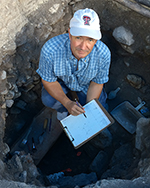 TTU archaeology professor Brett Houk