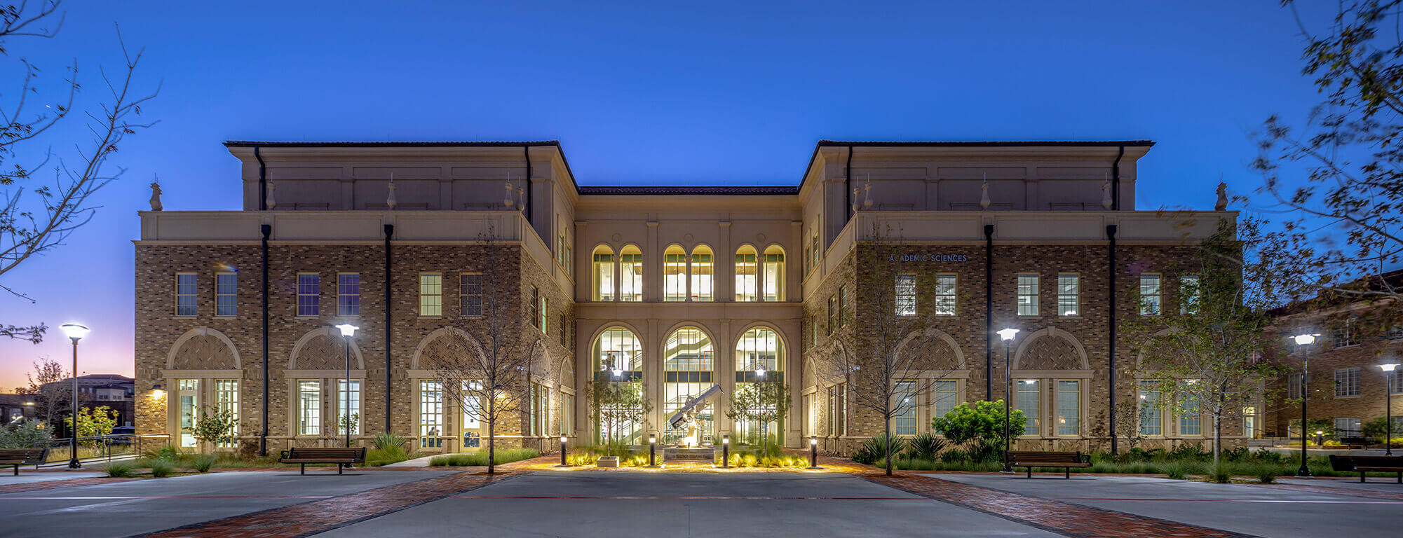 Texas Tech college of arts and sciences academic sciences building