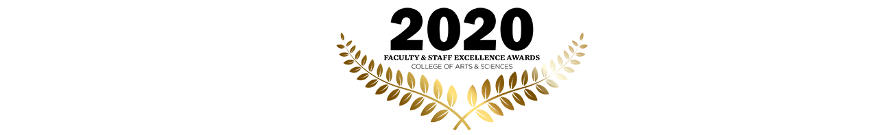 A&S 2020 Faculty & Staff Awards Logo
