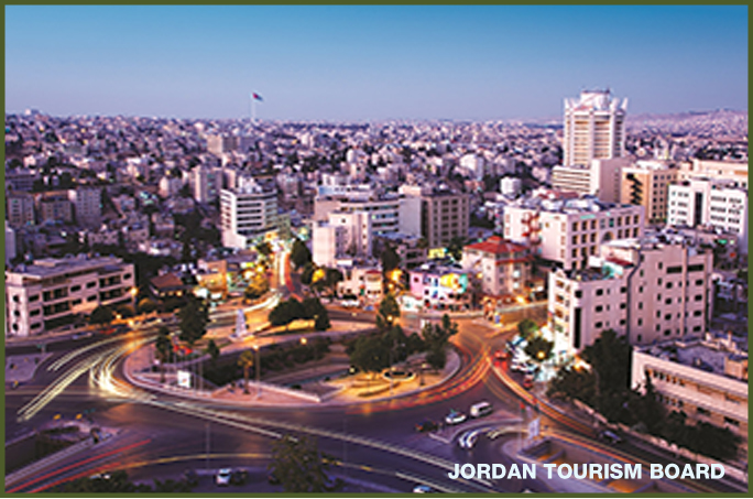 Amman, Jordan; photo courtesy Jordan Tourism Board