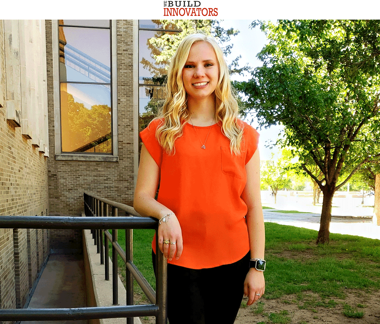 TTU kinesiology senior Callie DeWinne; photo by Toni Salama