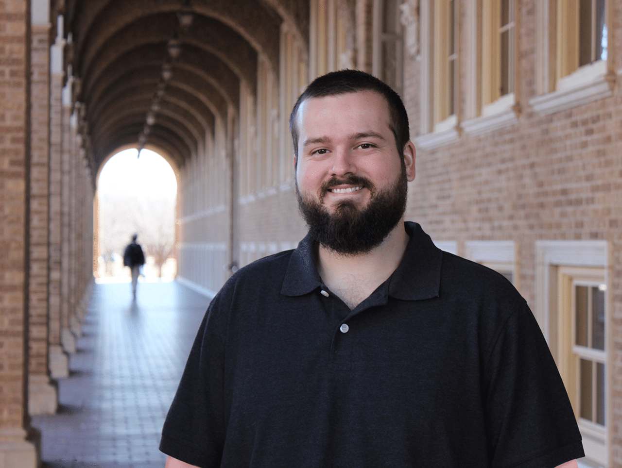 TTU physics grad student Corey Bradshaw, photo by Toni Salama