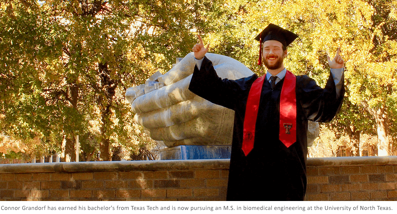 TTU graduate Conner Grandorf