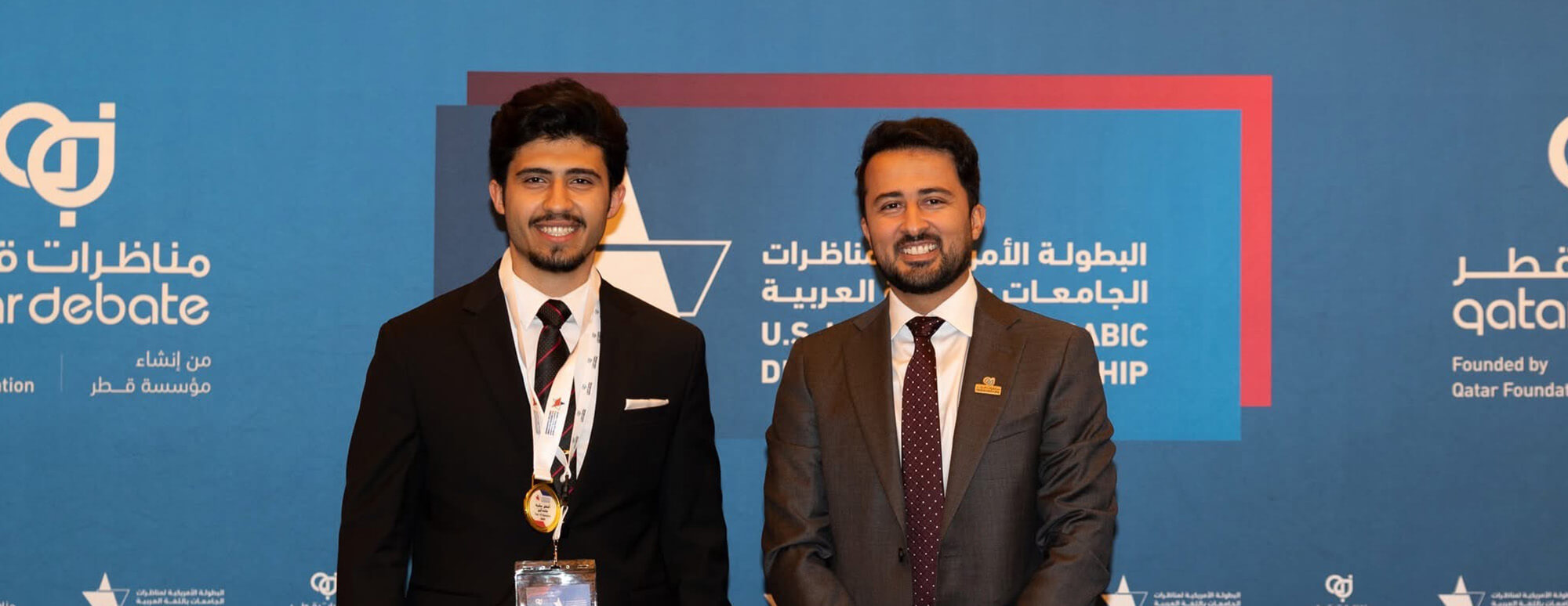 Texas Tech College of Arts and Sciences' Arabic debate team members