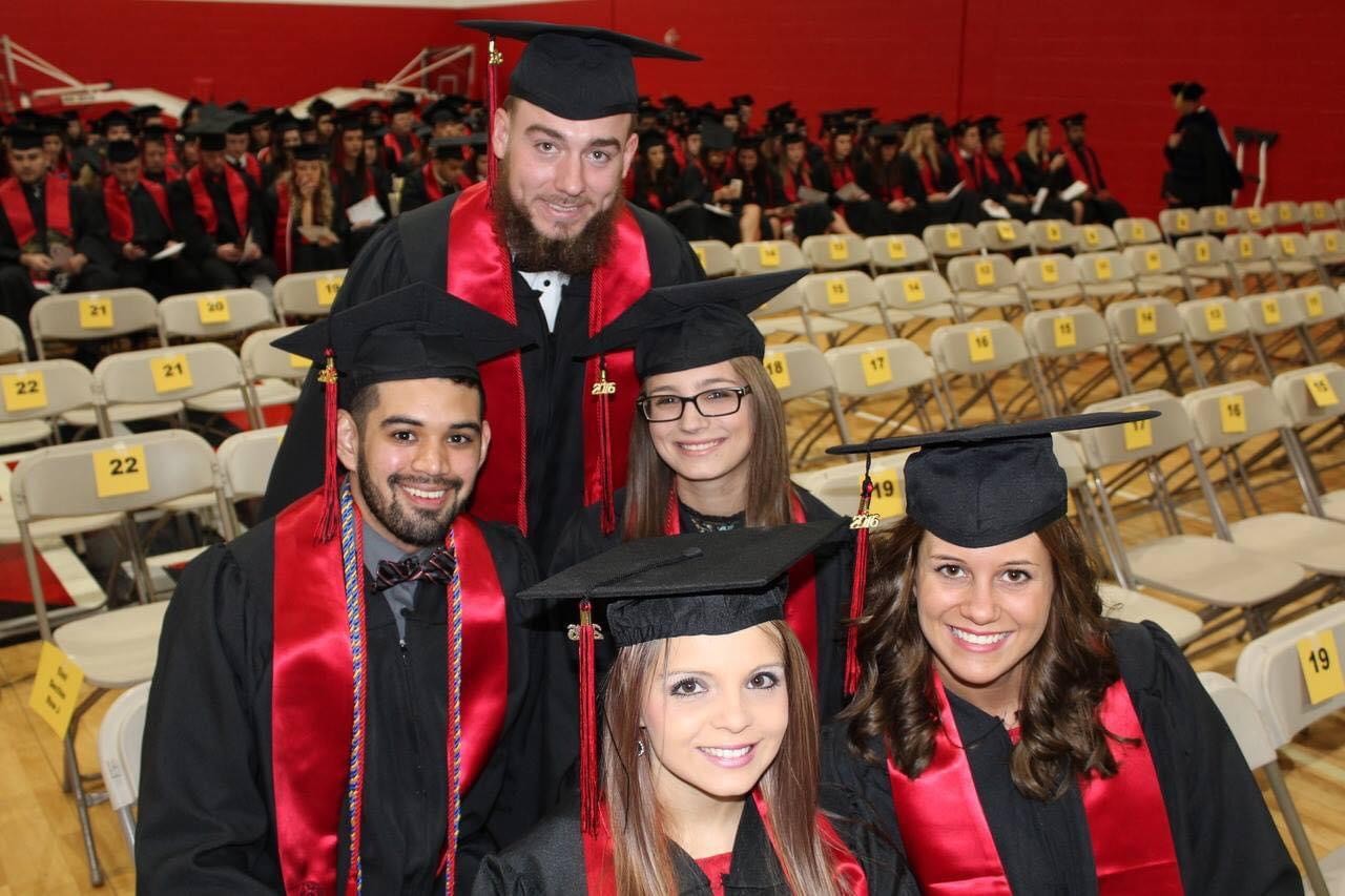 Biology Students at Graduation Biology Students at Graduation