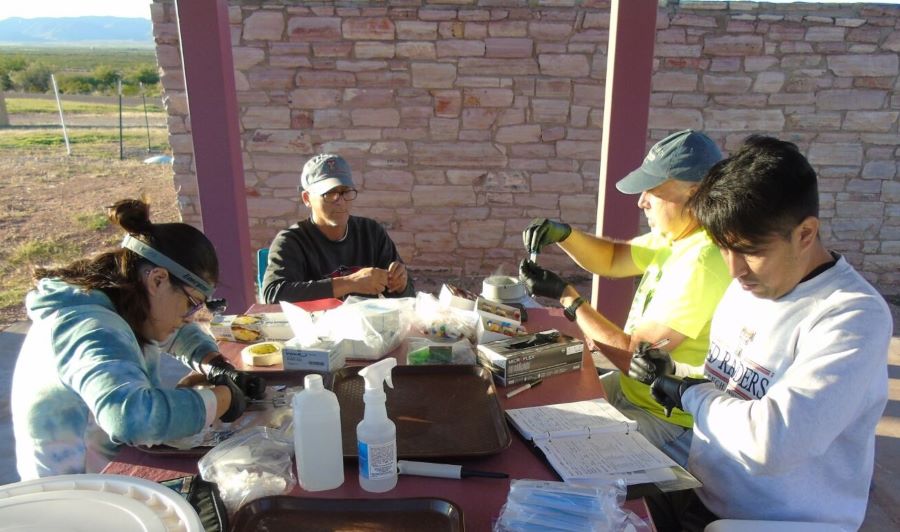 Dr. Ray and Students