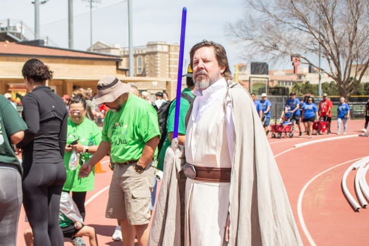 Luke Skywalker cosplayer
