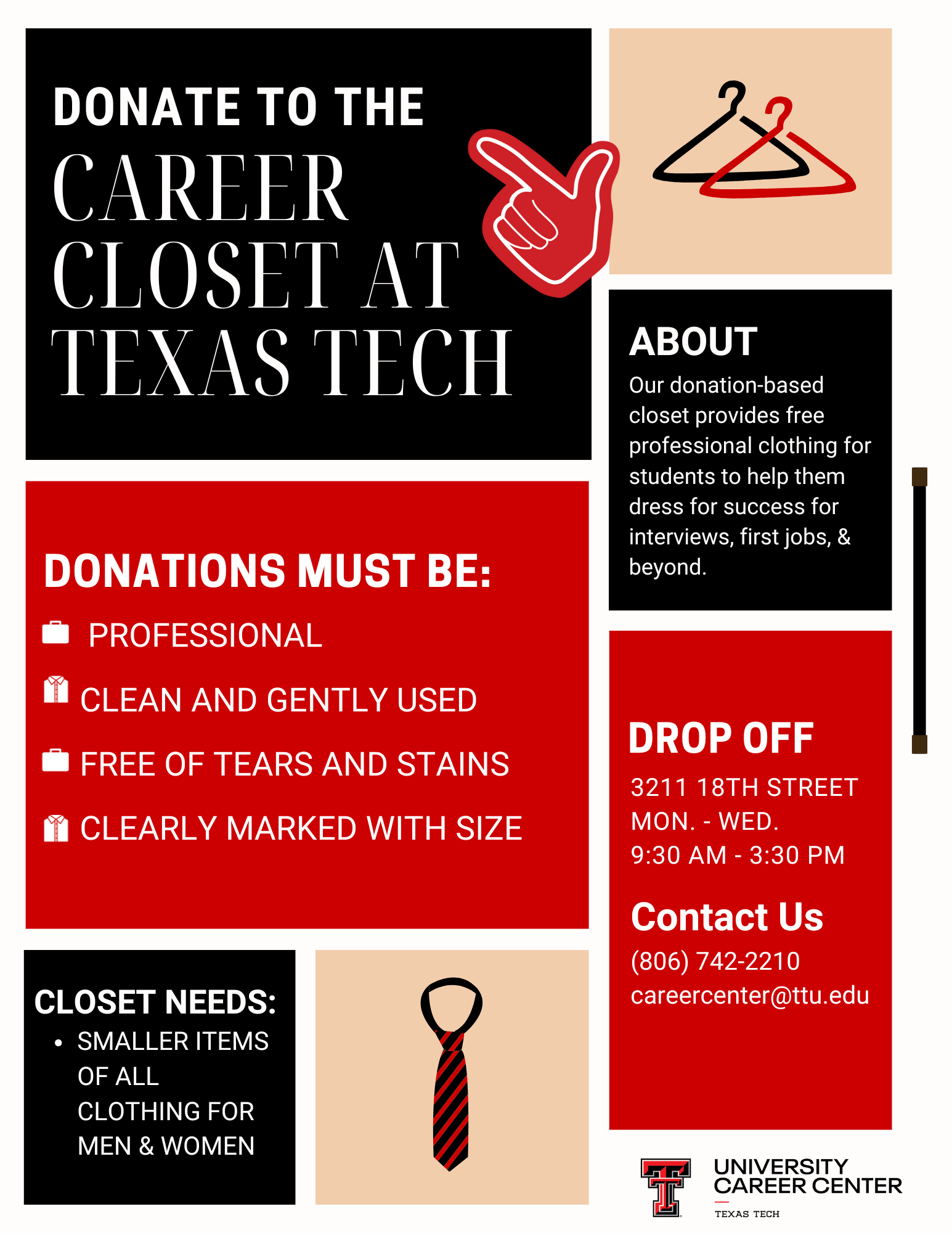 Career Closet Donations
