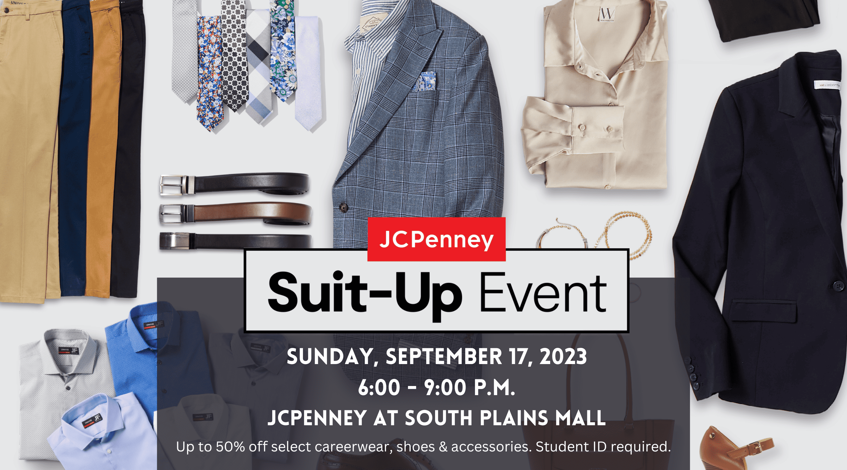 JCP Suit-Up Landing Page