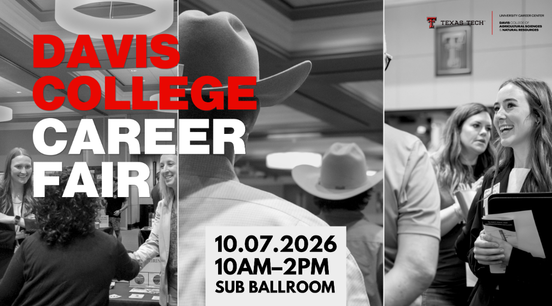 Black and white images with students at the previous Davis College Career Fair