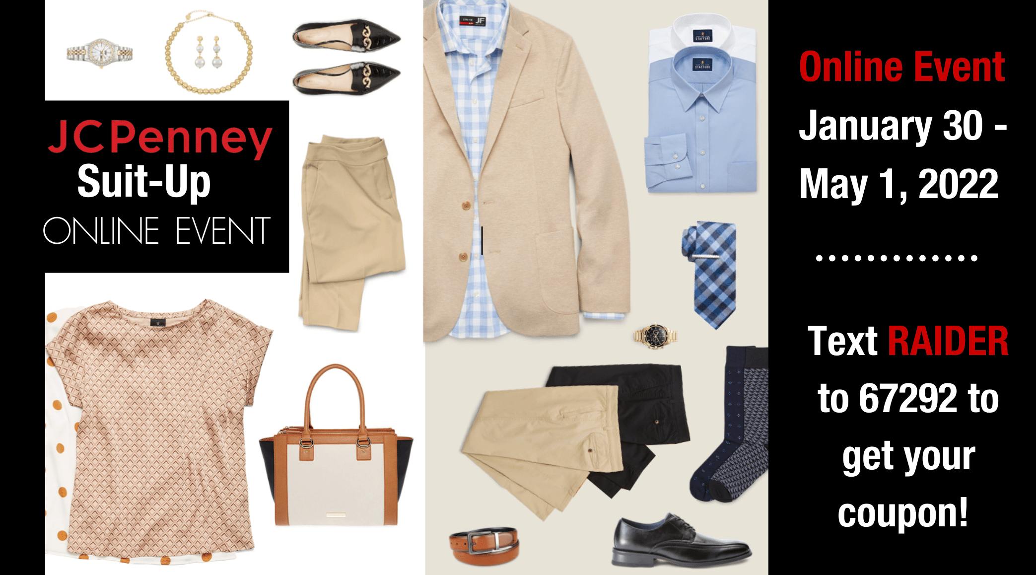 Dress for Success with JCPenney: Online Suit-Up Event 2023 - SuperMall