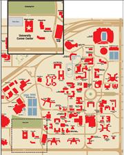 map of texas tech university University Career Center Map Employers University Career map of texas tech university