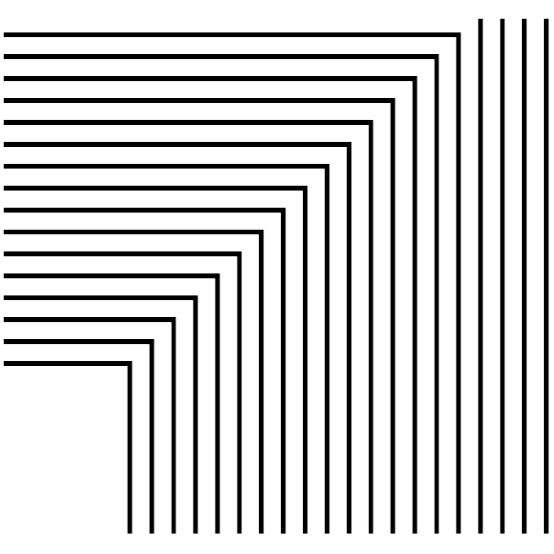 lines revered image