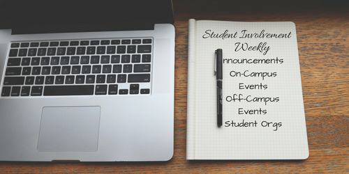 Student Involvement Weekly