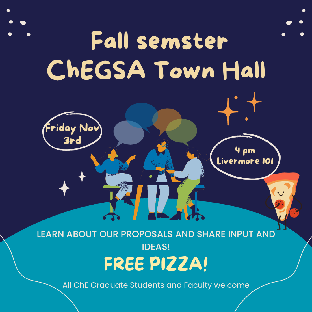 Town hall flyer