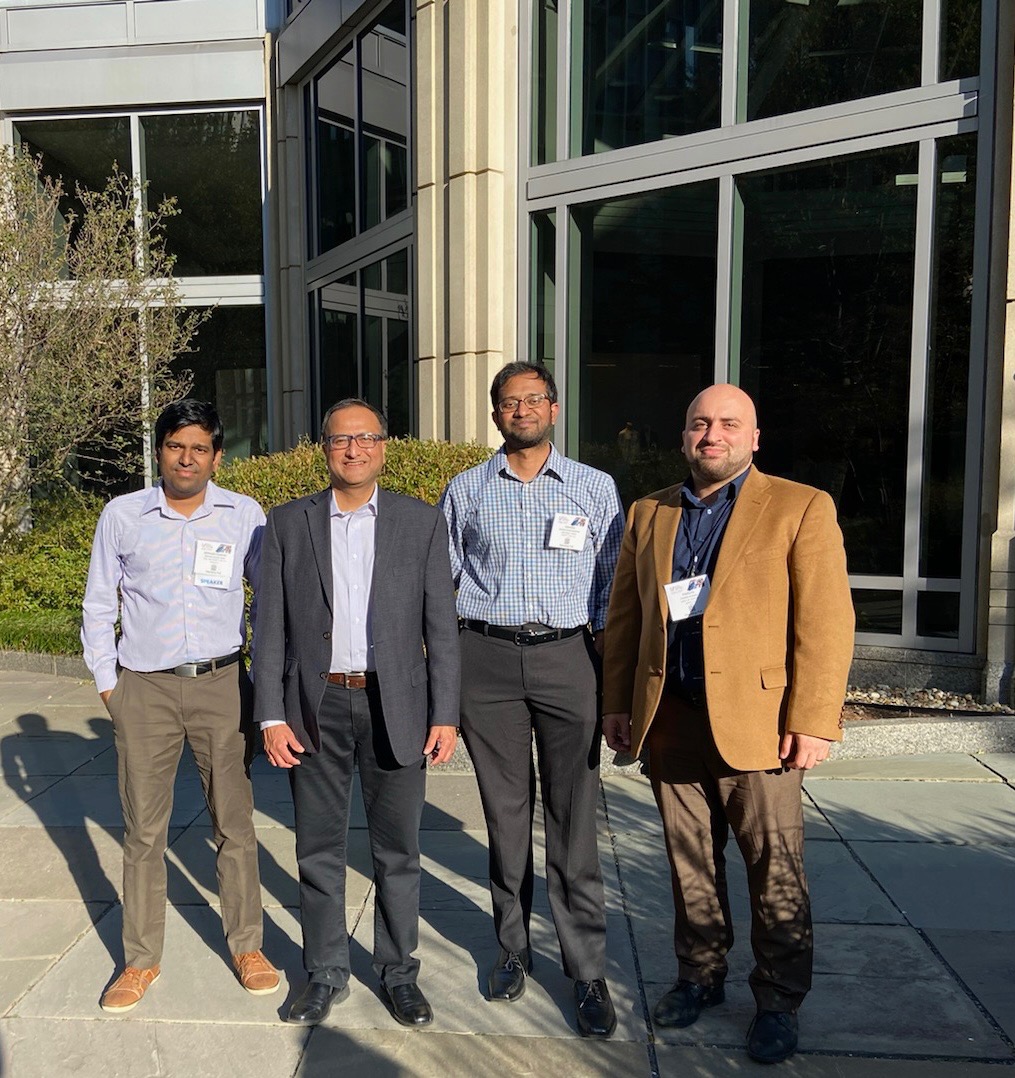 Khare group alumni meeting at the AIChE conference, Boston (MA), Nov. 2021