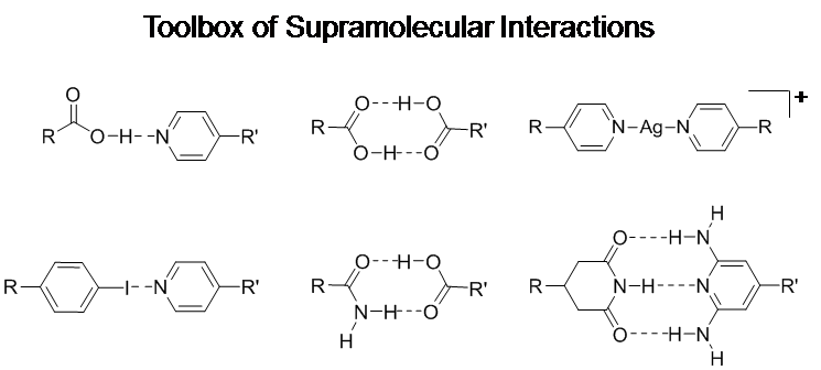Toolbox of Supramolecular Interaction