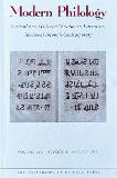 Modern Philology