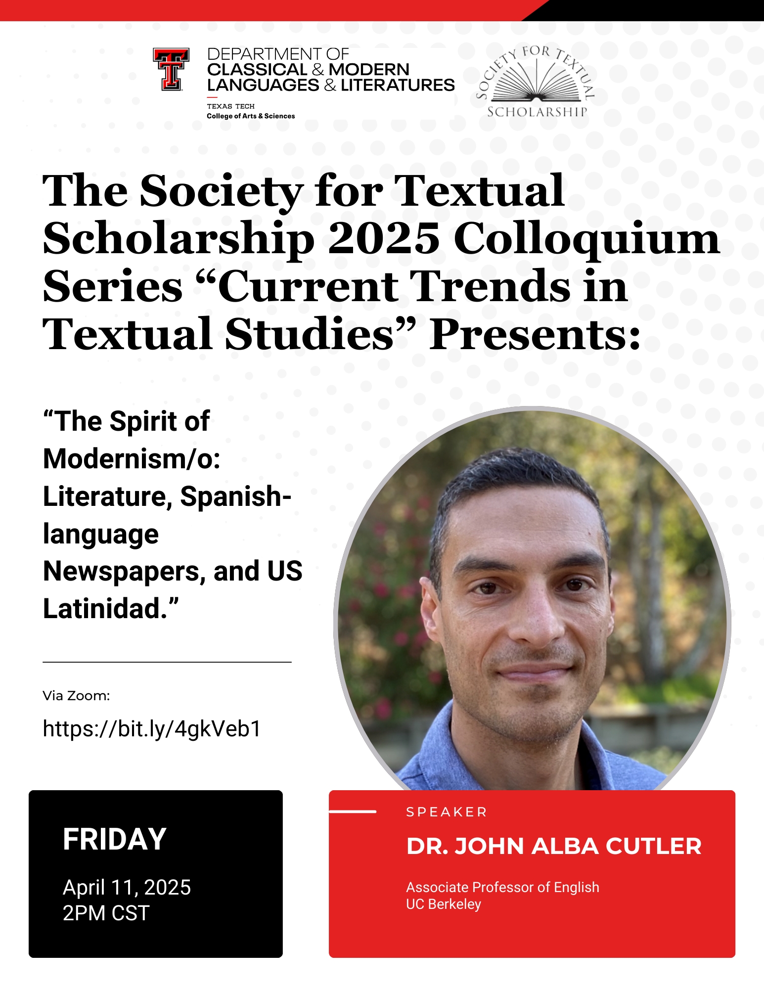 John Alba Cutler Talk
