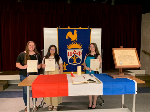 Pi Delta Phi National French Honor Society