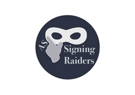 Signing Raiders logo