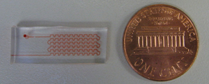 Microfluidic Device Size Comparison