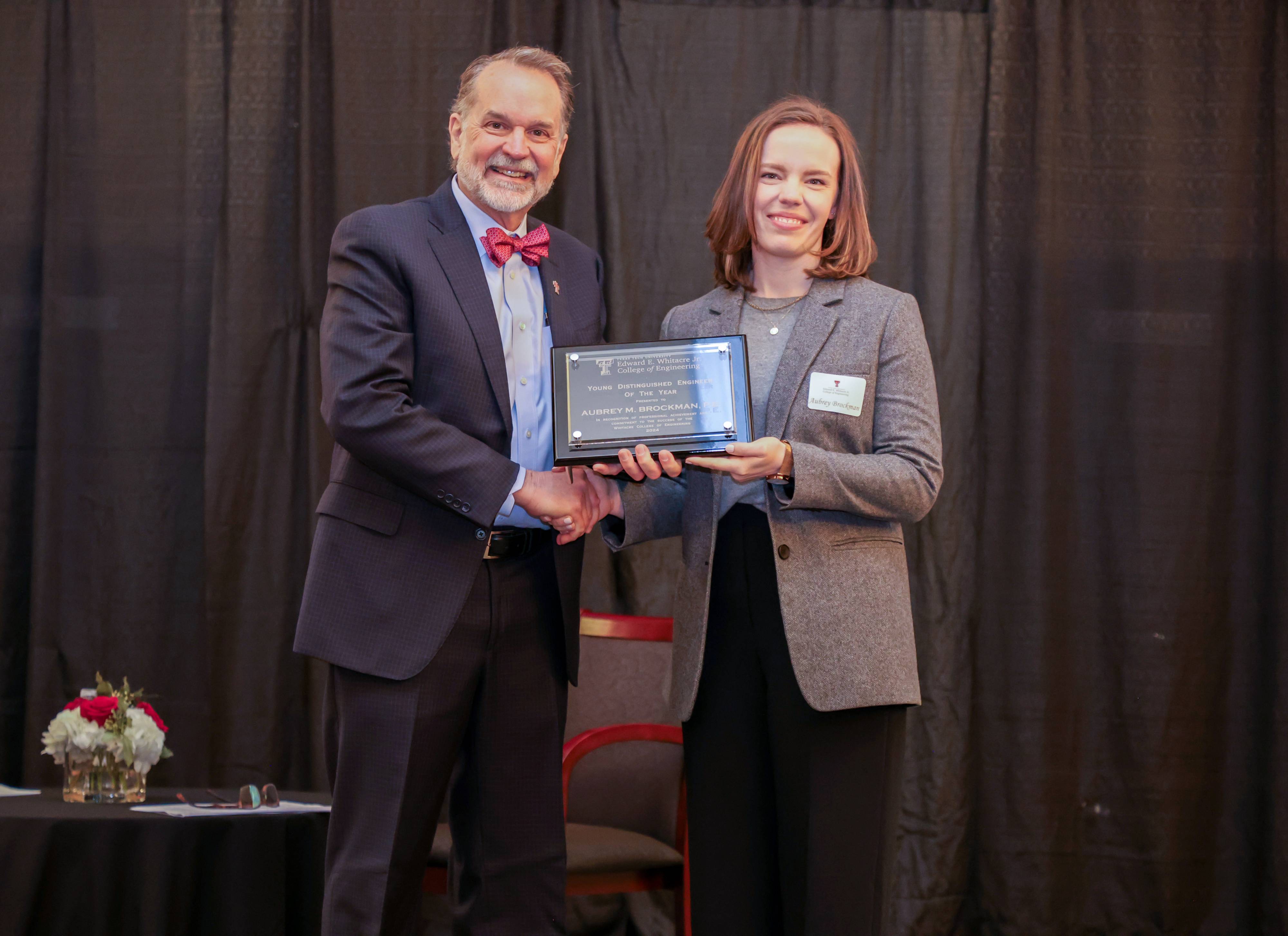 Aubrey Brockman Inducted
