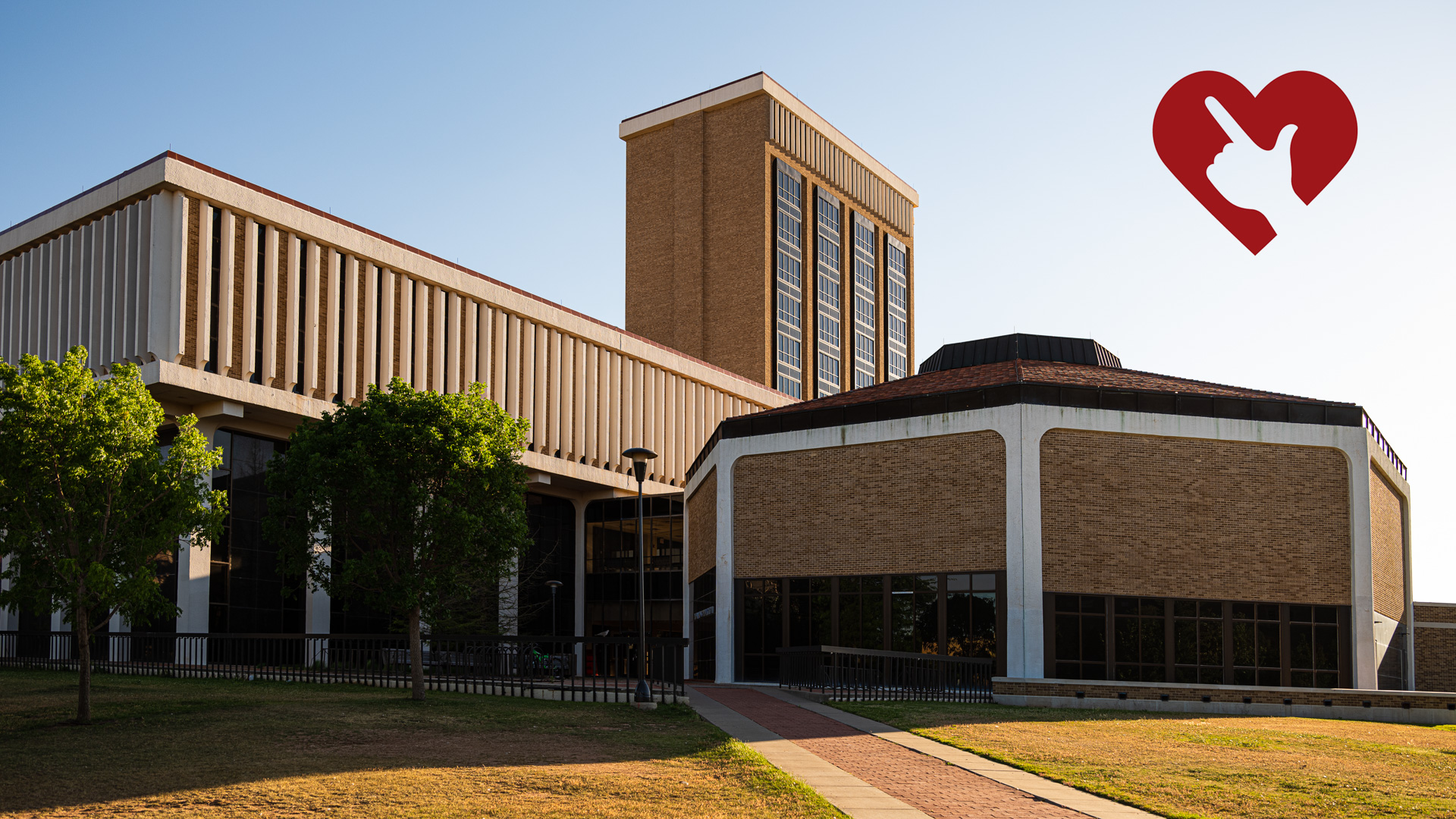 Building view of Texas Tech College of Media & Communication